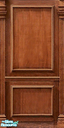 Sims 2 — Nostalgic Paneling Makin Magic by c_literati — Paneled wall from the Sims ep Makin' Magic now available for the