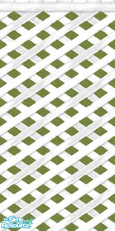Sims 2 — Very White Lattice by TSR Archive —  This is a recolor of SimThumb's work. Made by Request for Izazu.