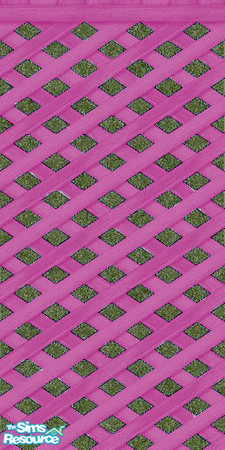Sims 2 — Lavender Lattice by TSR Archive —  This is a recolor of SimThumb's work. Made by Request for Izazu.