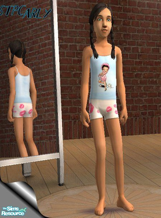 Sims 2 — Girl's Summer Pj's by STP Carly — Summer pj's for the children in the family.