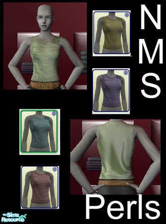 Sims 2 — Perls Shirt by alia_kenobi — this shirt is made from a smooth sliky material that seems to wear the sim rather