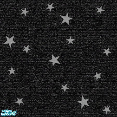 Sims 2 — Batty for Nightlife Starry Night Carpet by c_literati — Do your Sims dream of endless nights filled with stars?