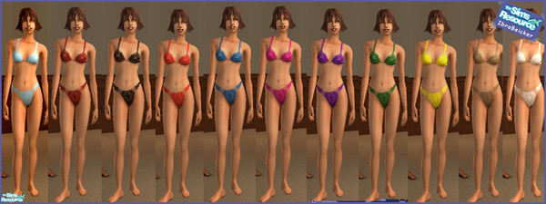 Sims 2 — Lingerie collection by IbraBeicker — Lingerie collection