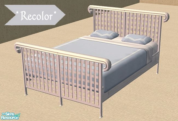 Sims 2 — Bed Collection Recolors by Bitzybus — Some basic recolors of the bed frames in the set "Let's go to bed