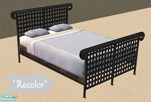 Sims 2 — Bed Collection Recolors by Bitzybus — Some basic recolors of the bed frames in the set "Let's go to bed