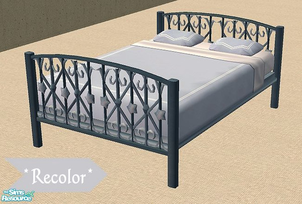 Sims 2 — Bed Collection Recolors by Bitzybus — Some basic recolors of the bed frames in the set "Let's go to bed