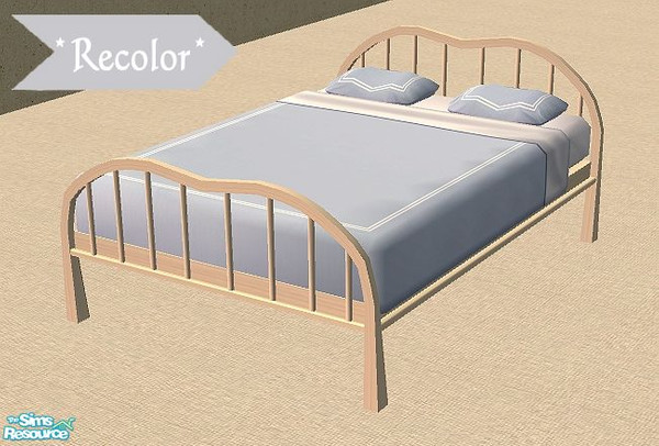 Sims 2 — Bed Collection Recolors by Bitzybus — Some basic recolors of the bed frames in the set "Let's go to bed
