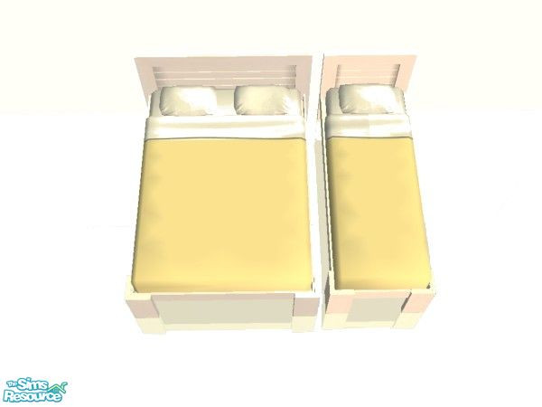 Sims 2 — Bedding in Pale Sun Set Type 1 by simmaniac2005 — Made to match Studio K walls and floors. by Jo D Designs