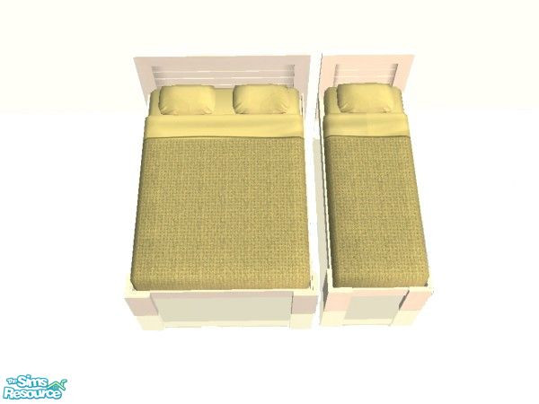 Sims 2 — Bedding in Pale Sun Set Type 3 by simmaniac2005 — Made to match Studio K walls and floors. by Jo D Designs