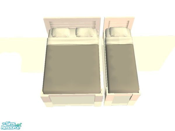 Sims 2 — Bedding in Storm Set Type 1 by simmaniac2005 — Made to match Studio K walls and floors. by Jo D Designs