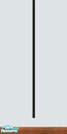 Sims 2 — Hallway wall by Tara Elisabeth — Looks awesome on the walls of long hallways, try it yourself! :)