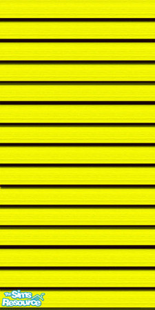 Sims 2 — Wooden Siding in Lemon Yellow by TSR Archive — One look at this siding and everyone in the neighborhood will