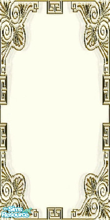 Sims 2 — Victorian Gold Plain by The_Unicorn — -