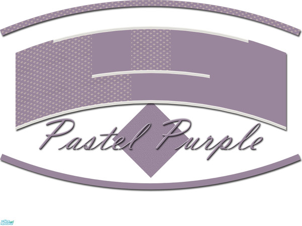 Sims 2 — Pastel Purple Set by Girl-from-mars — Pastel Purple Set, perfect for any room, especially little girls =)