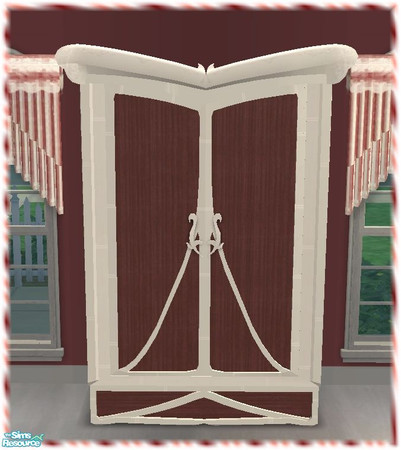 Sims 2 — Pale rose dresser by Malitia — Part of "Pale rose Bedroom" Set. Matches the "Pale rose