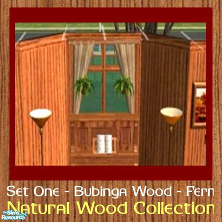 Sims 2 — Fern - Living Room Set One - Natural Woo by oldmember_SavannahSims — This living room has been designed with an