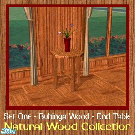 Sims 2 — End Table - Living Room Set One - Natura by oldmember_SavannahSims — This living room has been designed with an