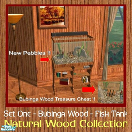 Sims 2 — Fish Tank - Living Room Set One - Natura by oldmember_SavannahSims — This living room has been designed with an