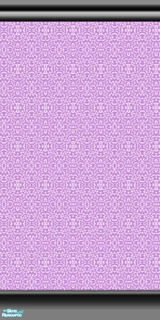 Sims 2 — Lavender Wallpaper by TearsRain — This purple wallpaper is a part of the Victorian pastel set and is an