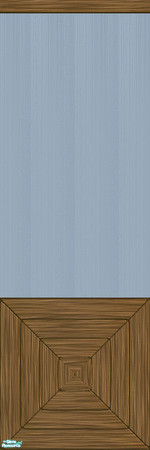 Sims 2 — Stripey Pastels Set 02 - Wall 04 by Grisu — Part of my Stripey Pastels Set 02. Striped grey-blue wallpaper with