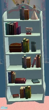 Sims 2 — Princess Disney Set 2 Cinderella Set Kids Bedroom - Cinderella Bookcase by aaaaaaac — 