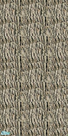 Sims 2 — bark wall by jasmine63 — bark wall