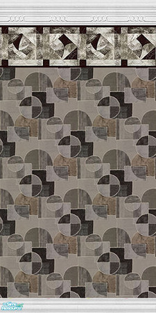 Sims 2 — Geometric by Halfcreek — created by Halfcreek