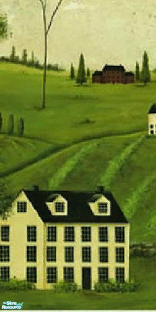 Sims 2 — Countryside Mural - Part 2 by brittie — Part 2 of 4. Enjoy!