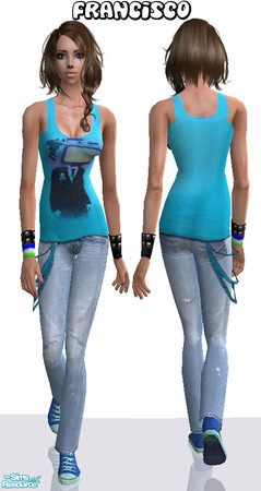 Sims 2 — Clothing 1 by francisssko — DOWNLOAD THE MESH FROM THE LINK BELOW! Enjoy ^__^