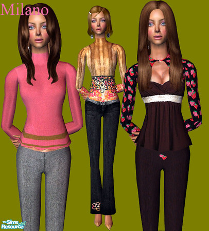 Sims 2 — Casual by milanokat — ^.^
