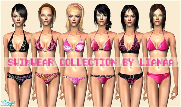 Sims 2 — Swimwear collection by Lianaa by Lianaa — Swimwear collection by Lianaa