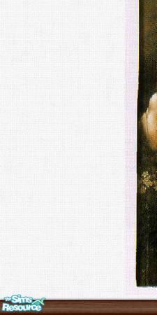 Sims 2 — The Virgin of the Rocks Mural Pt. 6 by SSilver — This is part 1 of the bottom story to this mural.