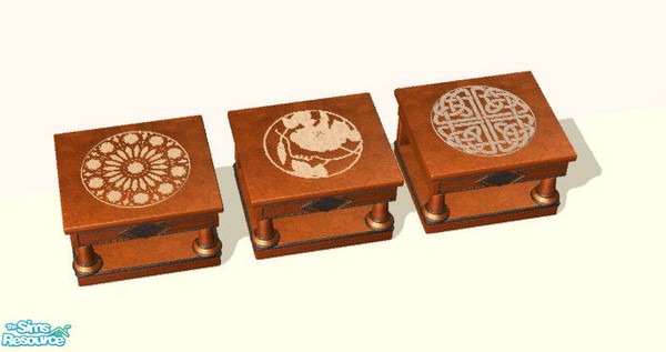 Sims 2 — dh-tablelace-round by Dincer — This set is the sims2 version of my Biedermeier set... this central european
