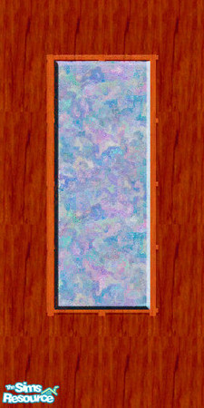 Sims 2 — Mahogany paneling with marble inlay by buntah — This is the mahogany wall paneling with marble inlay for my set,