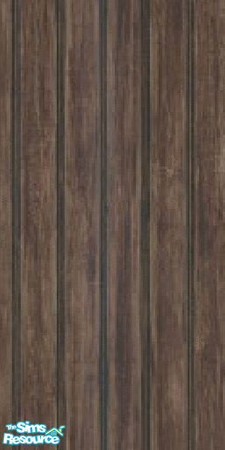 Sims 2 — Brown Vertical Siding by saidar99 — .