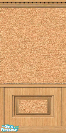 Sims 2 — Cork Panel w/ winscoting 2 by oldmember_silver_sim — By silver_sim ~TSRAA~ Feel free to use my walls and floors