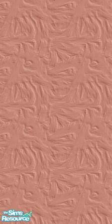 Sims 2 — Textured Wall by lisarver — A coral colored wall with texture a little more deep than stucco.