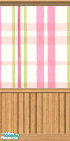 Sims 2 — Pink checkered wallpaper by oldmember_poggi — My firt try ever, I hope you like it. Pink and checkered :)