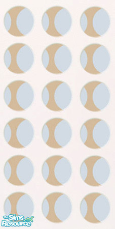 Sims 2 — 70s beige bubbles by mavitanzi — by Mavi