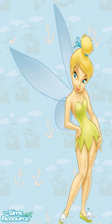 Sims 2 — Tinkerbell wall 1 by ead425 — thanks to Disney