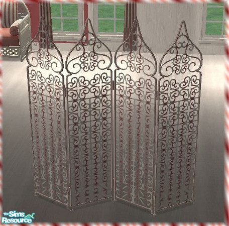 Sims 2 — Pale rose room divider by Malitia — Part of "Pale rose living room" Set. If you like it, please take
