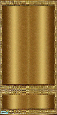 Sims 2 — Egyptian Room -  Egyptian wall by kibanahnah — new set of 19 items and several walls