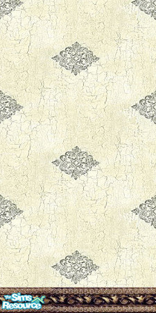 Sims 2 — Niema 2 by Lorah — Cream and grey wallpaper