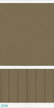 Sims 2 — Delicious True Thyme Paneling Combo by tamlfra — 9 great, coordinating colors. 3 styles of every color; stucco,