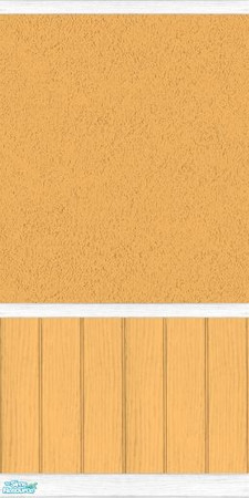 Sims 2 — Delicious Marigold Morning Paneling Combo by tamlfra — 9 great, coordinating colors. 3 styles of every color;