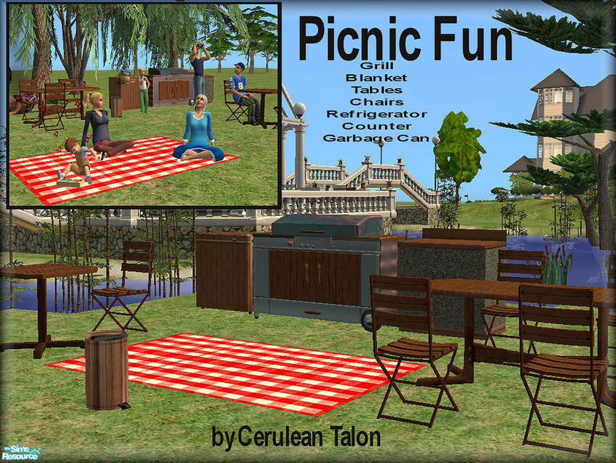 The Sims Resource Picnic Fun