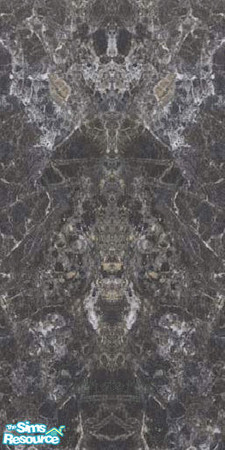 Sims 2 — Black Marble Wall by ms_teree — Part of the Black & Grey Stone Collection. Created by Ms Teree.