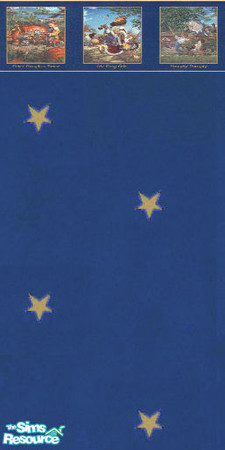 Sims 2 — Fairytale by Astarta — Simpel wallset with pictures from fairytales.