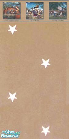 Sims 2 — Fairytale by Astarta — Simpel wallset with pictures from fairytales.