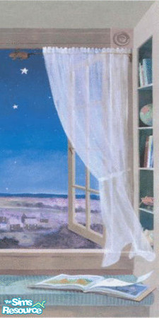 Sims 2 — Window by Astarta — A nice set to put in to kids rooms. (Right)